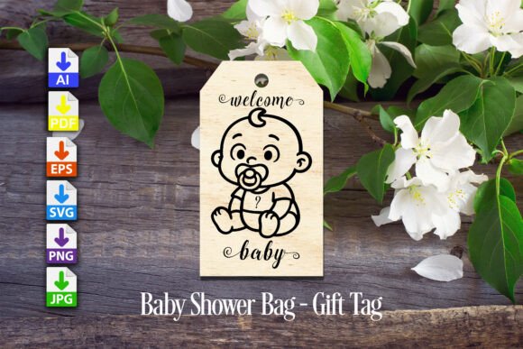 Download Baby Shower Gift Tag Gender Unknown - Premium Resources